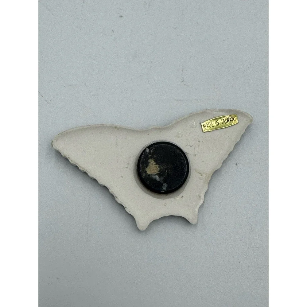 Vintage Bluish Green Butterfly Magnet